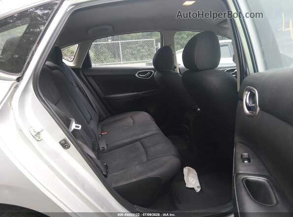 3N1AB7AP9JY225871 2018 NISSAN SENTRA Silver Widok naklejki z numerem VIN
