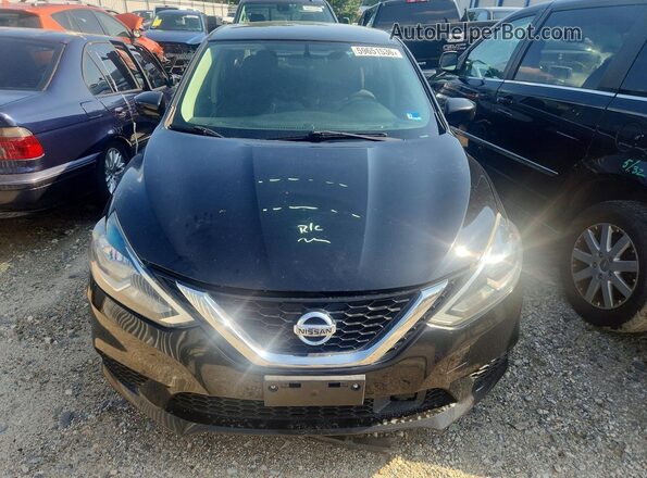 3N1AB7AP9JY239558 2018 NISSAN SENTRA Black Widok z przodu