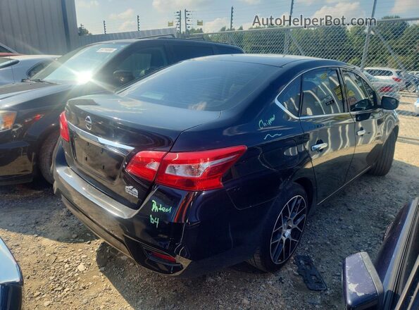 3N1AB7AP9JY239558 2018 NISSAN SENTRA Black Tył prawy