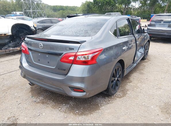 3N1AB7AP9JY242976 2018 NISSAN SENTRA Серый Задняя правая четверть
