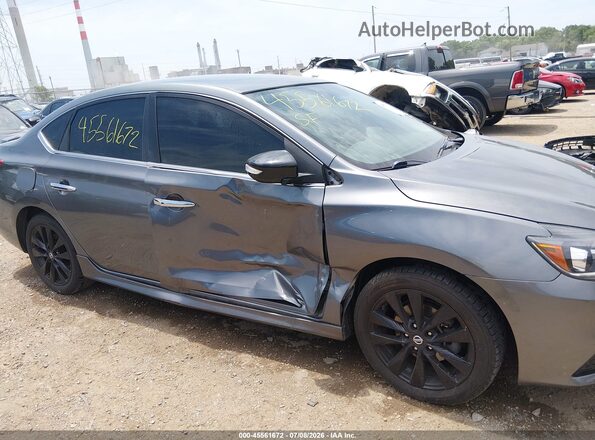3N1AB7AP9JY242976 2018 NISSAN SENTRA Серый Вид спереди