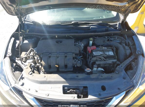 3N1AB7AP9JY252813 2018 NISSAN SENTRA Gray Հետևի տեսք