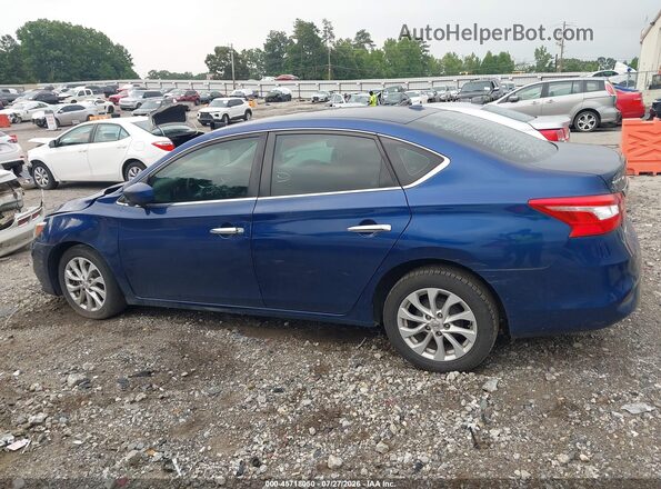 3N1AB7AP9JY266808 2018 NISSAN SENTRA Blue 360 interior view
