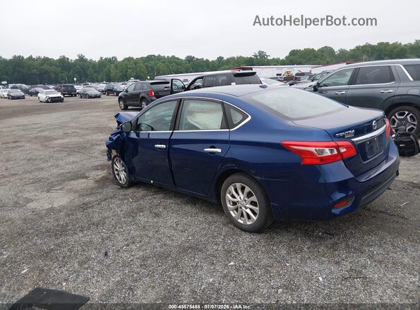 3N1AB7AP9JY271197 2018 NISSAN SENTRA Blue Задня ліва чверть