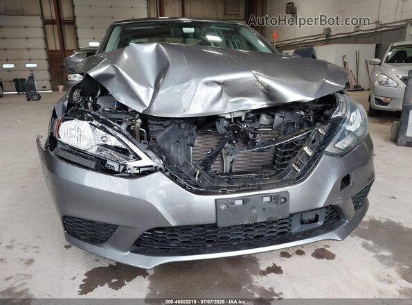 3N1AB7AP9JY296939 2018 NISSAN SENTRA Серый Вид спереди