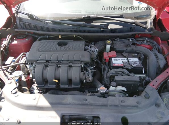 3N1AB7AP9JY302755 2018 NISSAN SENTRA Красный Вид сзади