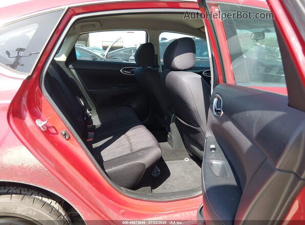 3N1AB7AP9JY302755 2018 NISSAN SENTRA Красный Вид наклейки с VIN-кодом
