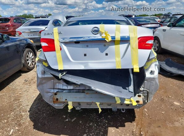3N1AB7AP9JY311181 2018 NISSAN SENTRA Gray Հետևի տեսք