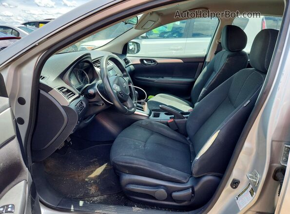 3N1AB7AP9JY311181 2018 NISSAN SENTRA Gray Սալոնի դիմացի տեսք