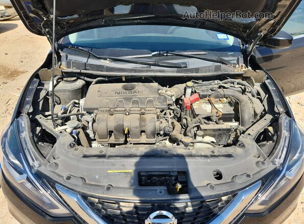3N1AB7AP9JY315568 2018 NISSAN SENTRA Black Vista interior trasera