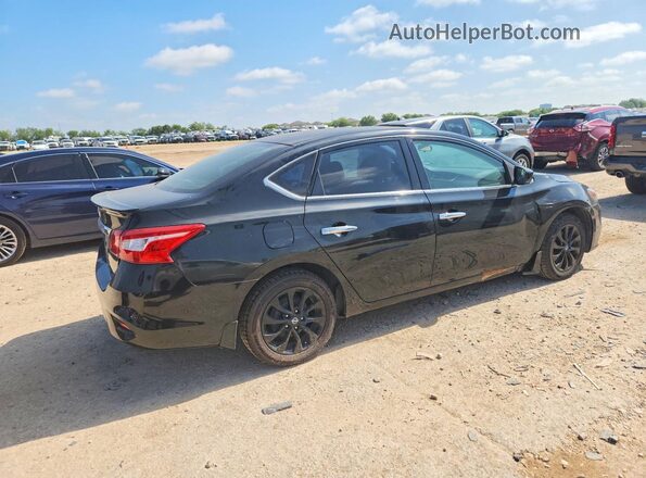 3N1AB7AP9JY315568 2018 NISSAN SENTRA Black Trasero derecho