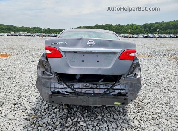 3N1AB7AP9JY315652 2018 NISSAN SENTRA Silver Вид ззаду