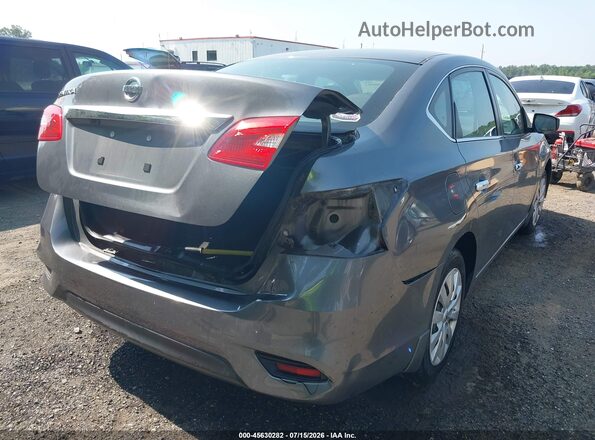 3N1AB7AP9JY323122 2018 NISSAN SENTRA Серый Вид спереди