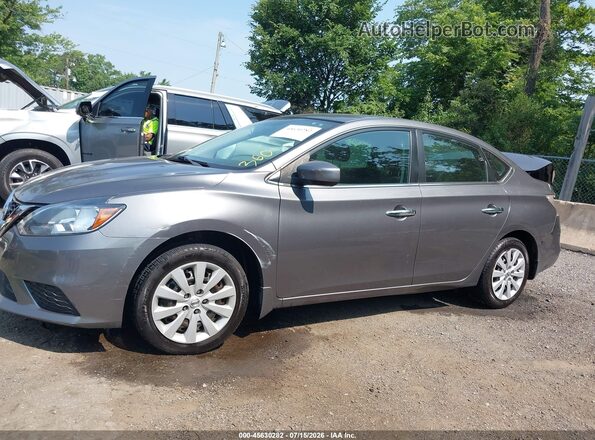 3N1AB7AP9JY323122 2018 NISSAN SENTRA Серый 