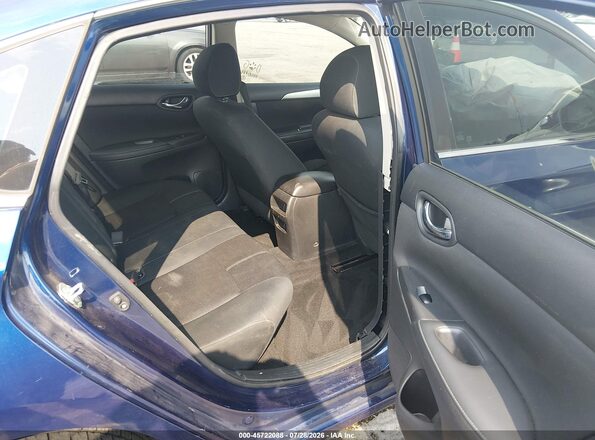 3N1AB7AP9JY325002 2018 NISSAN SENTRA Blue Вид наклейки з VIN-кодом