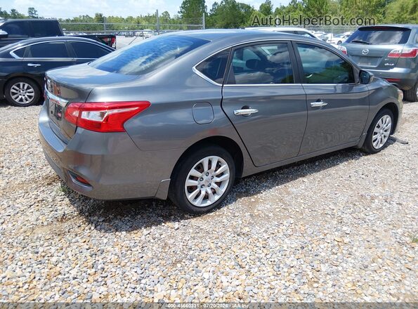 3N1AB7AP9JY330958 2018 NISSAN SENTRA Серый Задняя правая четверть