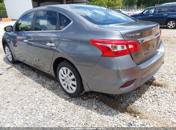 3N1AB7AP9JY330958 2018 NISSAN SENTRA Серый Задняя левая четверть