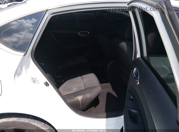 3N1AB7AP9JY339109 2018 NISSAN SENTRA White VIN კოდის სტიკერის ხედი