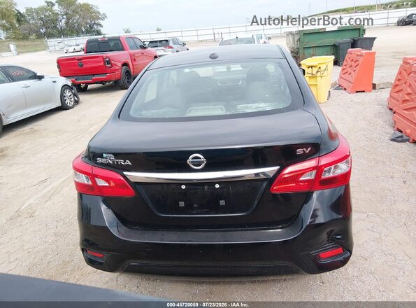 3N1AB7AP9KL607400 2019 NISSAN SENTRA Черный 