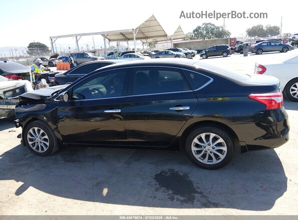 3N1AB7AP9KL608966 2019 NISSAN SENTRA Black Vista interior de 360 grados