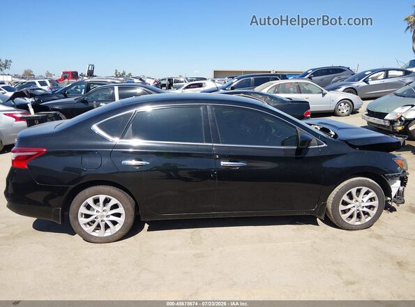 3N1AB7AP9KL608966 2019 NISSAN SENTRA Black Vista interior trasera