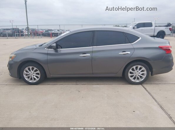 3N1AB7AP9KL611611 2019 NISSAN SENTRA Gray Սալոնի 360 աստիճան տեսք