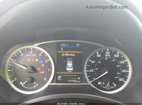 3N1AB7AP9KL611611 2019 NISSAN SENTRA Gray Հետևի նստատեղերի տեսք
