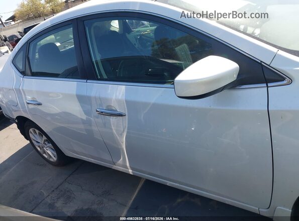 3N1AB7AP9KY206108 2019 NISSAN SENTRA Белый Панорамный вид салона 360°