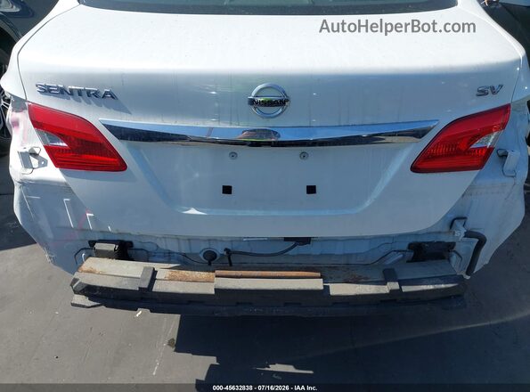 3N1AB7AP9KY206108 2019 NISSAN SENTRA Белый Вид спереди