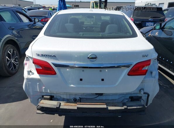 3N1AB7AP9KY206108 2019 NISSAN SENTRA Белый 