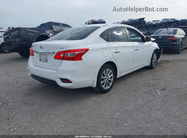 3N1AB7AP9KY217397 2019 NISSAN SENTRA White Trasero derecho
