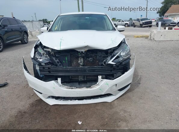 3N1AB7AP9KY217397 2019 NISSAN SENTRA White Vista frontal