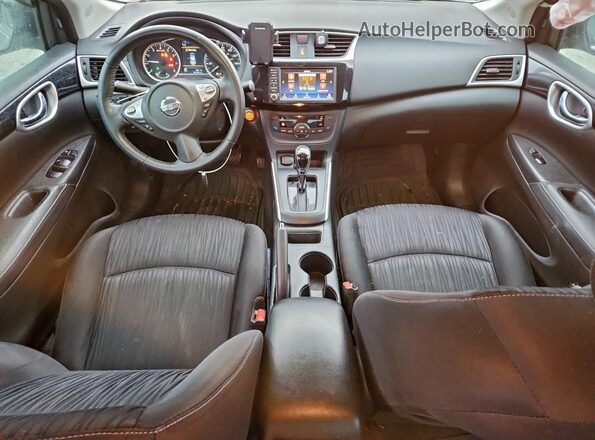 3N1AB7AP9KY218534 2019 NISSAN SENTRA Gray Vista del salpicadero