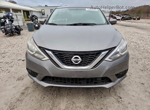 3N1AB7AP9KY218534 2019 NISSAN SENTRA Gray Vista frontal