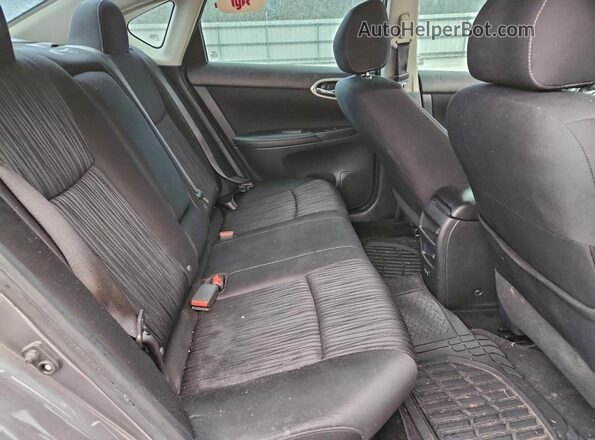 3N1AB7AP9KY218534 2019 NISSAN SENTRA Gray Vista de los asientos traseros