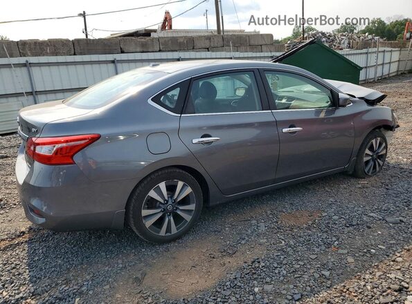 3N1AB7AP9KY225502 2019 NISSAN SENTRA Gray უკანა მარჯვენა