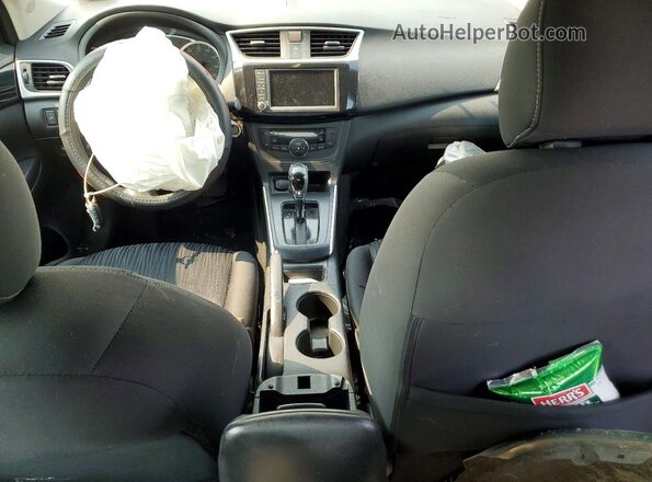 3N1AB7AP9KY225502 2019 NISSAN SENTRA Gray წინა პანელის ხედი