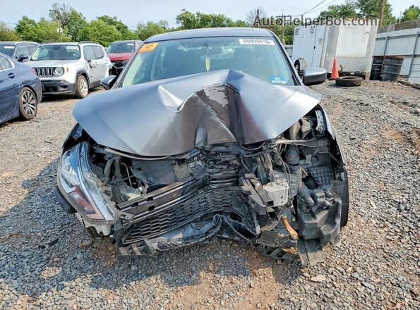 3N1AB7AP9KY225502 2019 NISSAN SENTRA Gray წინა ხედი