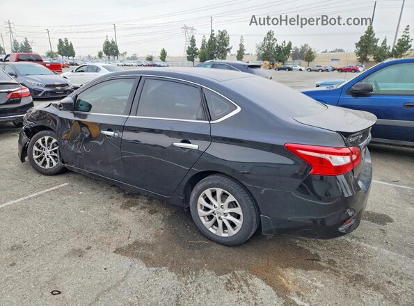 3N1AB7AP9KY229792 2019 NISSAN SENTRA Black Задня ліва чверть