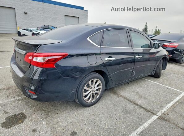 3N1AB7AP9KY229792 2019 NISSAN SENTRA Black Задня права чверть
