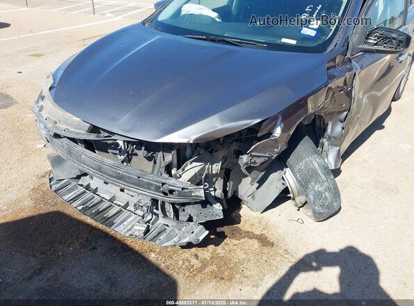 3N1AB7AP9KY233423 2019 NISSAN SENTRA Gray Front view