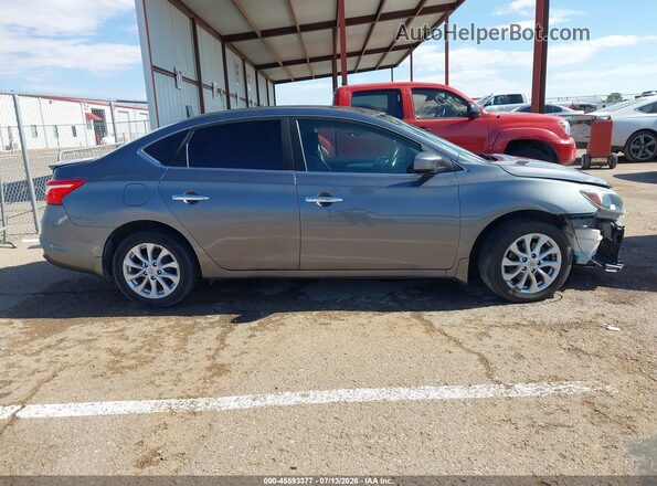 3N1AB7AP9KY233423 2019 NISSAN SENTRA Gray 360 interior view
