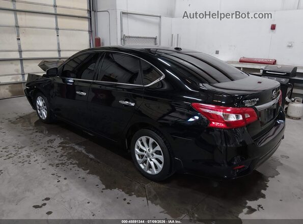 3N1AB7AP9KY237827 2019 NISSAN SENTRA Black Rear left
