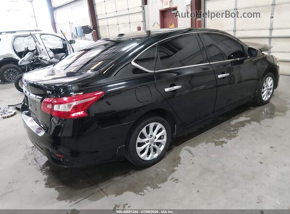 3N1AB7AP9KY237827 2019 NISSAN SENTRA Black Rear right