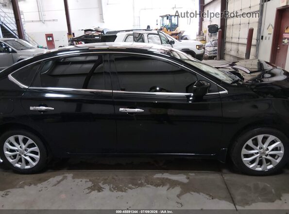 3N1AB7AP9KY237827 2019 NISSAN SENTRA Black 360 interior view