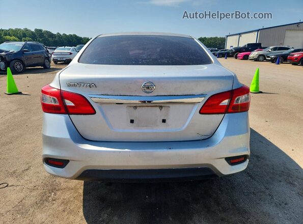 3N1AB7AP9KY243885 2019 NISSAN SENTRA Silver Հետևի տեսք