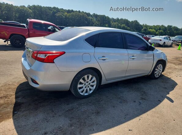 3N1AB7AP9KY243885 2019 NISSAN SENTRA Silver Հետևի աջ