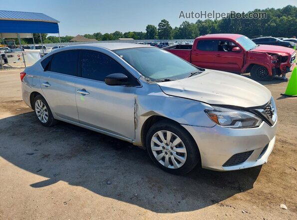 3N1AB7AP9KY243885 2019 NISSAN SENTRA Silver Առջևի աջ