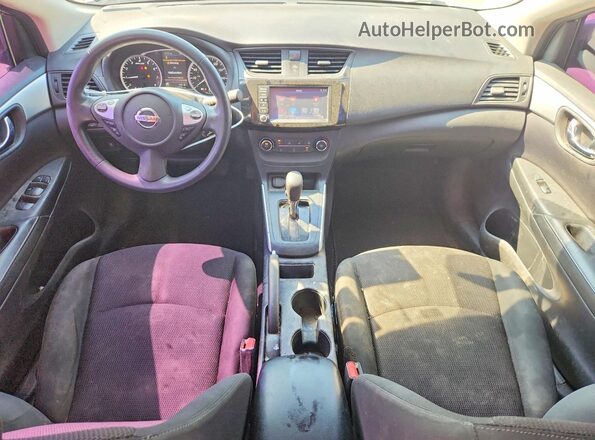 3N1AB7AP9KY243885 2019 NISSAN SENTRA Silver Առջևի վահանակի տեսք