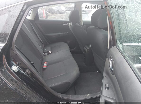 3N1AB7AP9KY256667 2019 NISSAN SENTRA Black Vista de la etiqueta del VIN